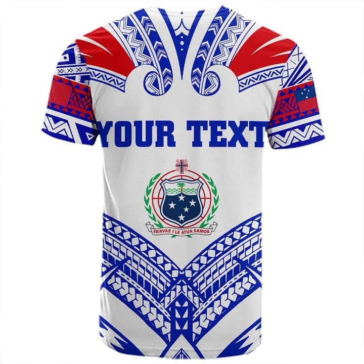 Custom Samoa HRPP T Shirt Polynesian Pattern - Polynesian Pride