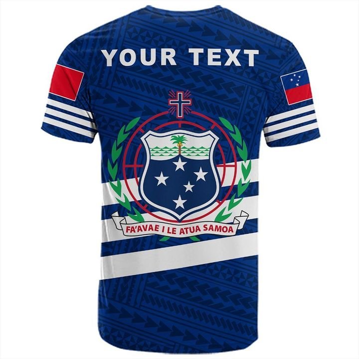 Custom Samoa Polynesia T Shirt Sport Style - Polynesian Pride