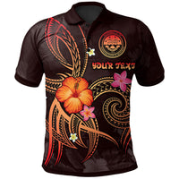 Federated States of Micronesia Polynesian Custom Polo Shirt Legend of FSM (Red) Unisex Red - Polynesian Pride