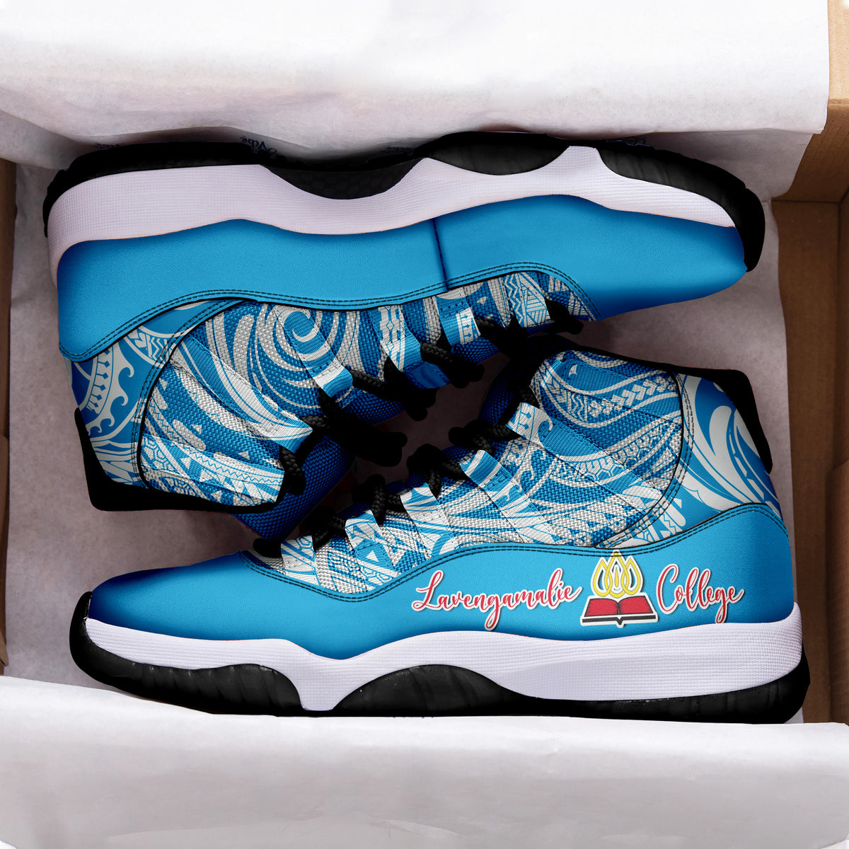 Tonga Lavengamalie College Sneaker J.11 Style No.1 LT6 - Polynesian Pride