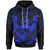 Vanuatu Polynesian Hoodie Vanuatu Blue Seal Camisole Hibiscus Style Unisex Blue - Polynesian Pride