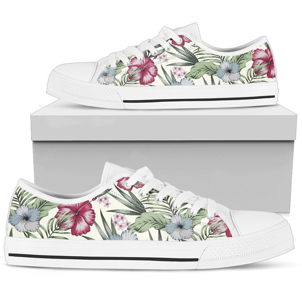 Vintage Hawaii Hibiscus Low Top Shoe - Polynesian Pride