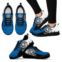 Northern Mariana Islands Sneakers - Northern Mariana Islands Flag Coat Of Arms Special - A7 - Polynesian Pride