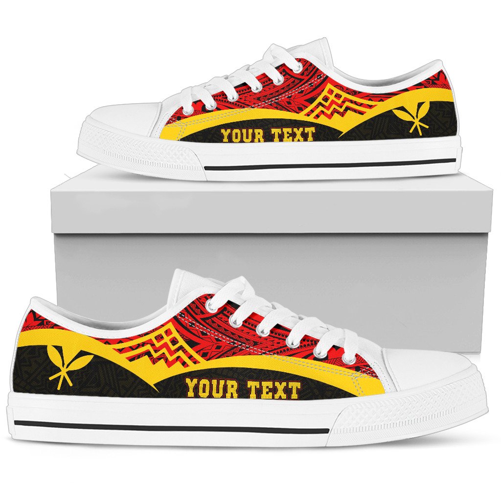 Hawaii Custom Personalised Low Top Shoes - Protect Mauna Kea - Polynesian Pride