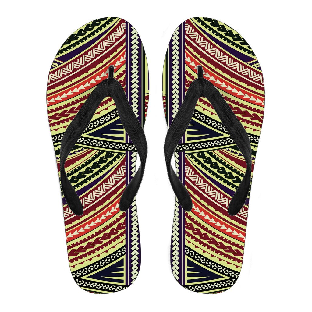 Polynesian 23 Flip Flops Women Black - Polynesian Pride