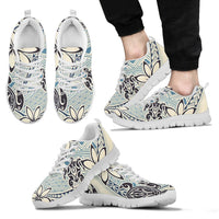 Poly Tribal Sneakers 23 Men's Sneakers White - Polynesian Pride
