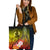 Vanuatu Tote Bags- Humpback Whale with Tropical Flowers (Yellow) Tote Bag One Size Yellow - Polynesian Pride
