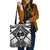 Guam Polynesian Tote Bags - Guam White Seal with Polynesian Tattoo Ver 01 Tote Bag One Size White - Polynesian Pride