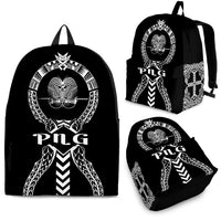 Papua New Guinea Backpack - Micronesian Tribal One Style White - Polynesian Pride