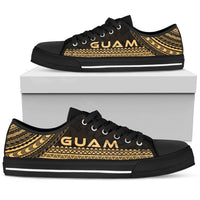 Guam Low Top Shoes - Polynesian Gold Chief Version - Polynesian Pride