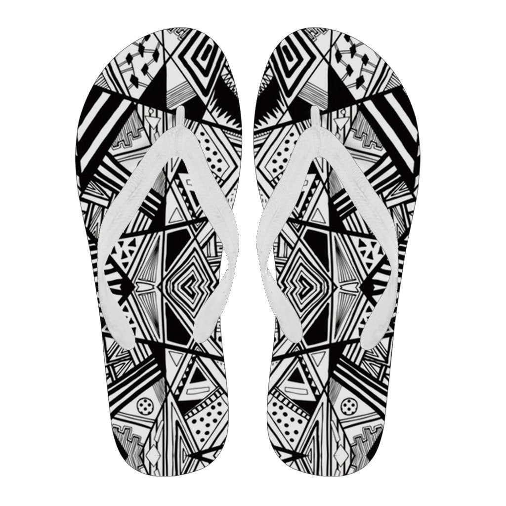 Polynesian 17 Flip Flops Women White - Polynesian Pride