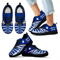 Marshall Islands Rising Sneakers - Marshall Islands Flag 2nd - A16 - Polynesian Pride