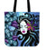 Hawaiian Hibiscus Polynesian Hula Girl Tote Bag Tote Bag One Size Blue - Polynesian Pride