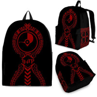 Yap Backpack - Micronesian Tribal One Style Red - Polynesian Pride
