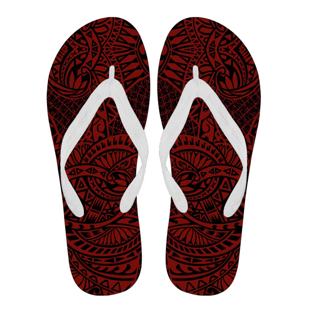 Polynesian 28 Flip Flops Men White - Polynesian Pride