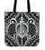 Polynesian Turtle Tote Bag (White) A6 Tote Bag One Size White - Polynesian Pride