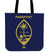 Guam Passport Tote Bag Tote Bag One Size Blue - Polynesian Pride