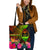 Guam Polynesian Personalised Tote Bag - Hibiscus and Banana Leaves Tote Bag One Size Reggae - Polynesian Pride