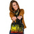Vanuatu Shoulder Handbag - Humpback Whale with Tropical Flowers (Yellow) One Size Yellow - Polynesian Pride
