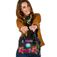 Nauru Shoulder Handbag - Summer Hibiscus One Size Reggae - Polynesian Pride