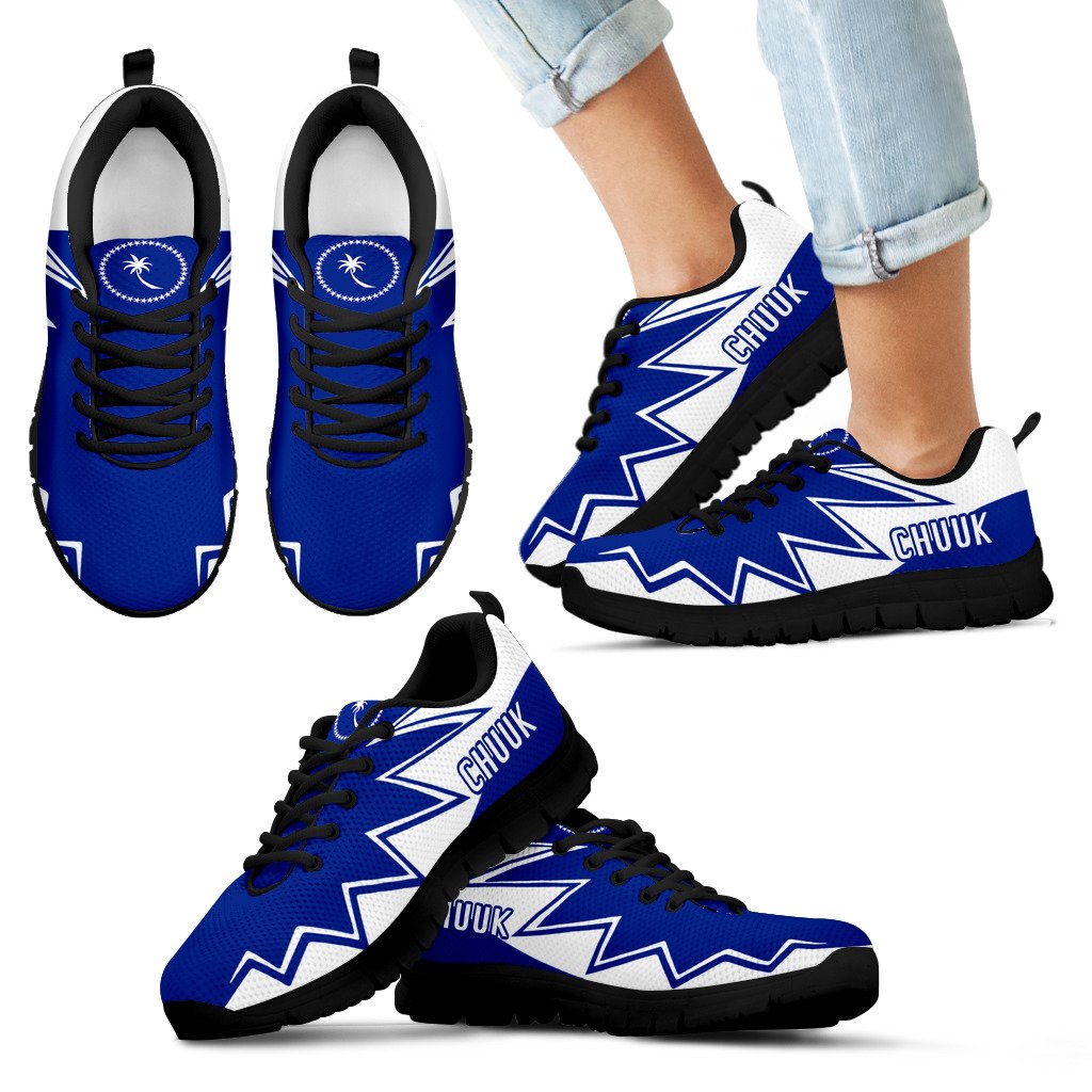 Chuuk Sneakers - Chuuk Flag Thunder Style - Polynesian Pride