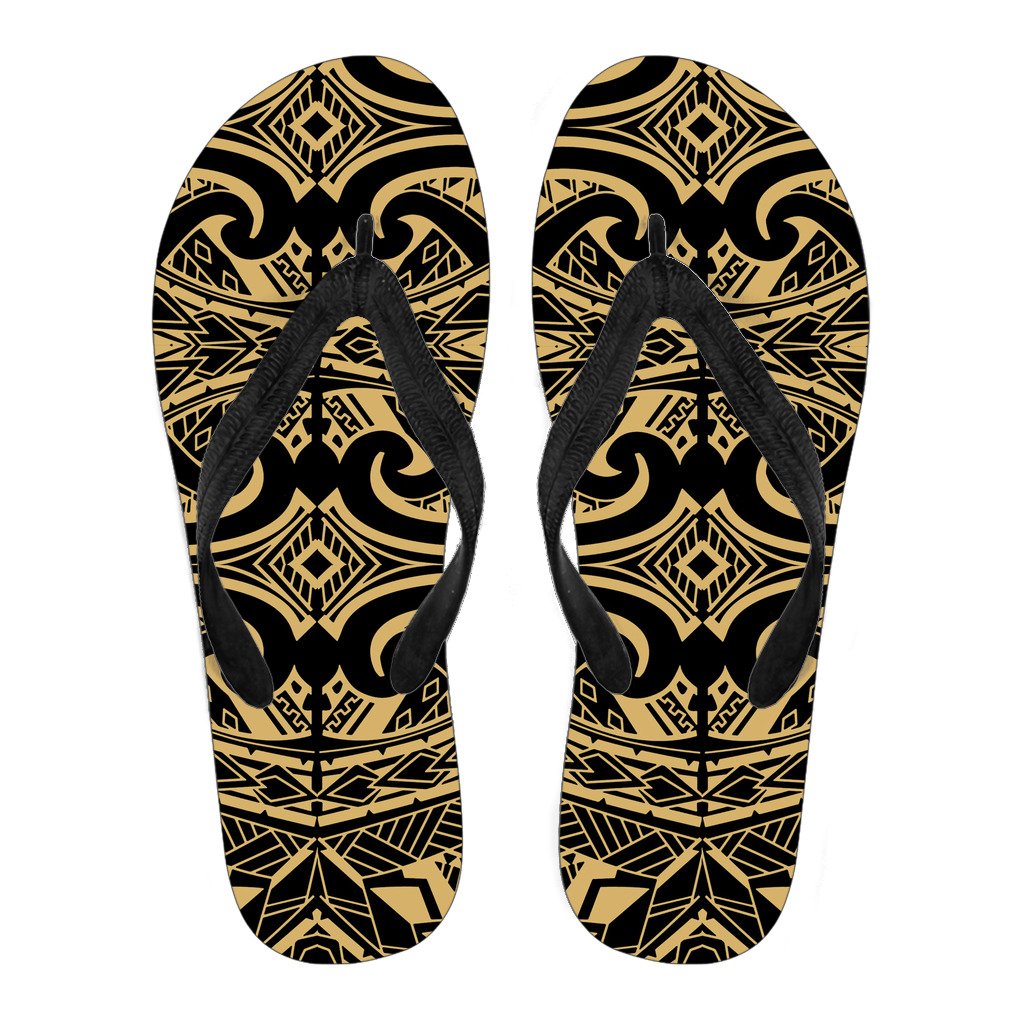 Polynesian 21 Flip Flops Women Black - Polynesian Pride