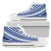 Polynesian High Top Shoes - Blue Version - Polynesian Pride