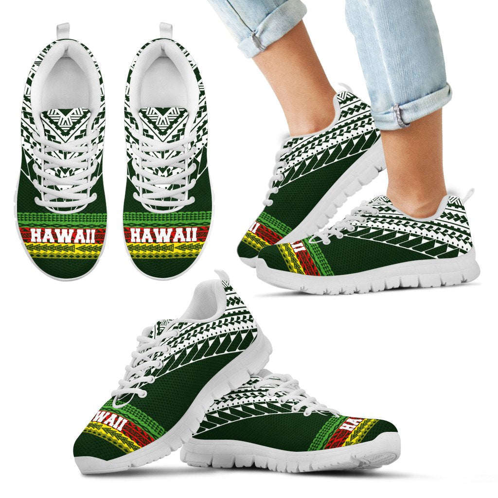 Hawaii Athletic Sneakers Kid's Sneakers White - Polynesian Pride