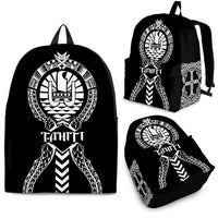 Tahiti Backpack - Polynesian Tribal One Style White - Polynesian Pride