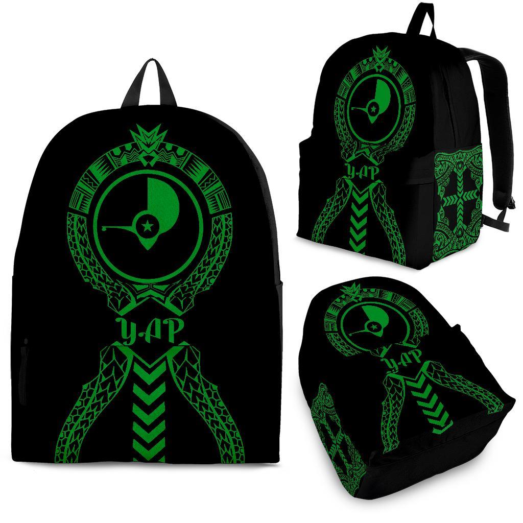Yap Backpack - Micronesian Tribal One Style Green - Polynesian Pride
