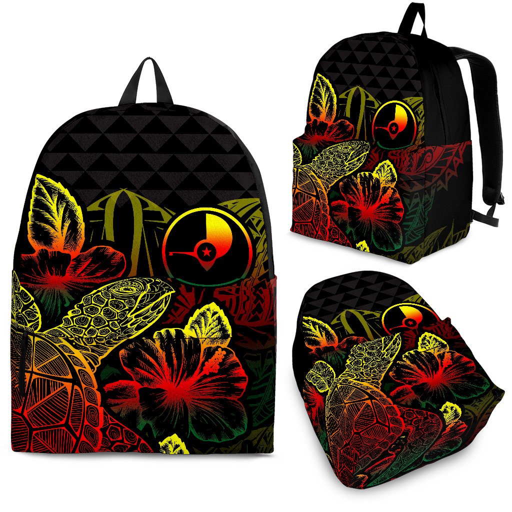 Yap Polynesian Backpack Turtle Hibiscus Reggae Reggae - Polynesian Pride
