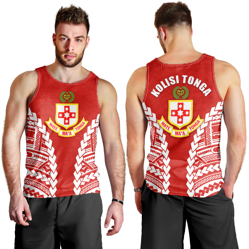 Kolisi Tonga Men Tank Top LT13 - Polynesian Pride