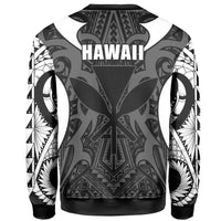 Hawaii Polynesian Tribal Kanaka Maoli Sweatshirt - AH - White - Mark Style - Polynesian Pride