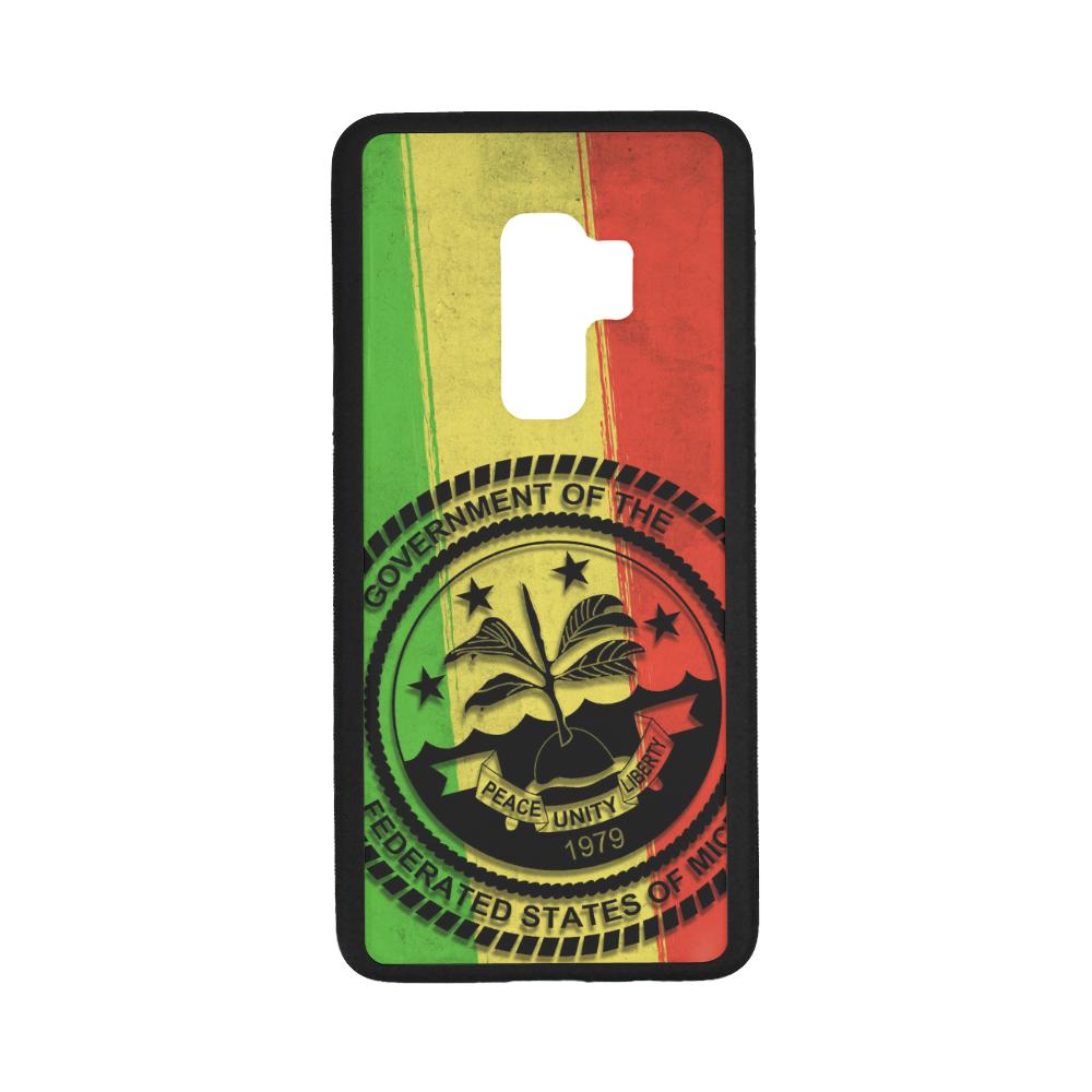 Federated States of Micronesia Coat Of Arms Reggae Phone Case One Size Samsung Galaxy S9 Plus Reggae - Polynesian Pride