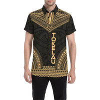 Tokelau Polynesian Chief Shirt - Gold Version - Polynesian Pride