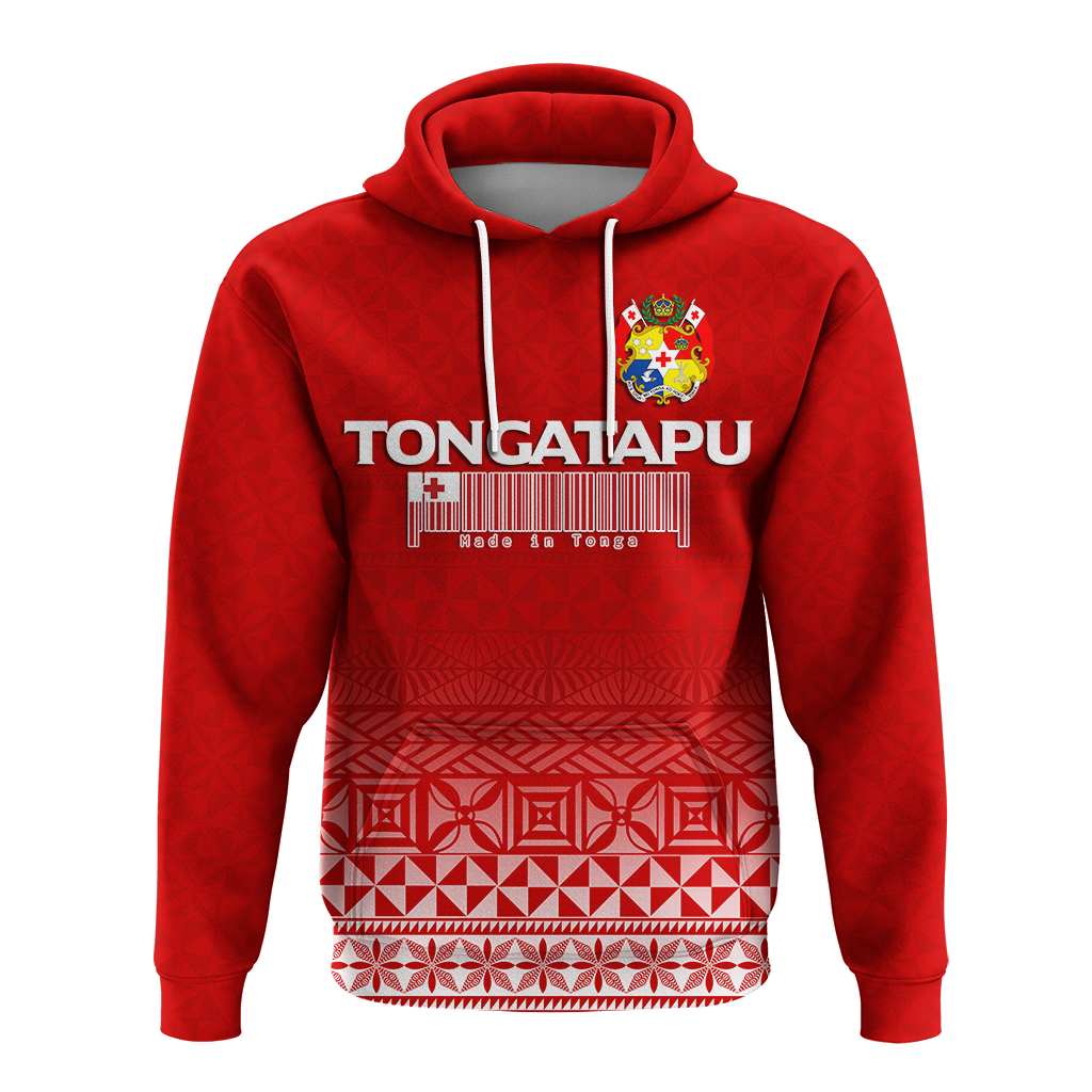 Custom Tonga Tongatapu Hoodie Tongan Pattern LT12 - Polynesian Pride