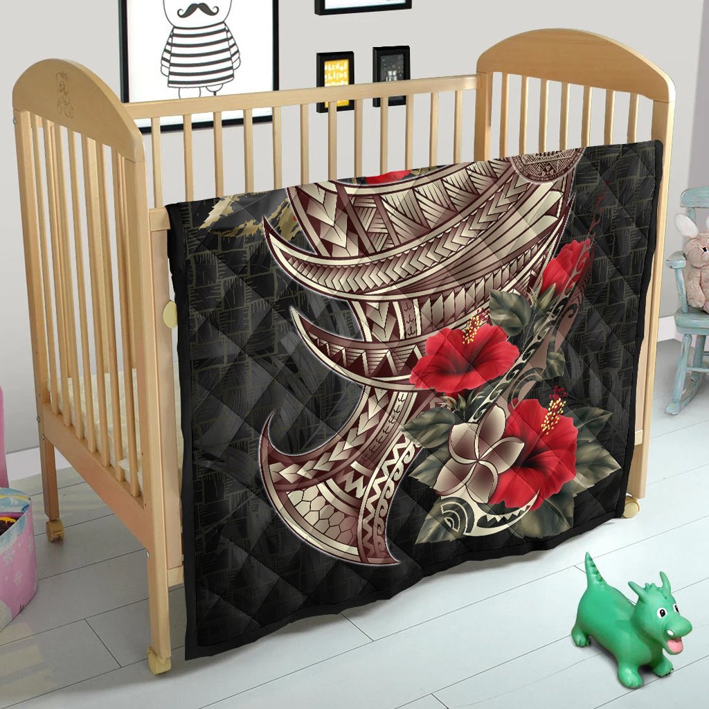American Samoa Premium Quilt - Polynesian Tribal Vintage Style - Polynesian Pride