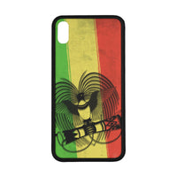 Papua New Guinea Coat Of Arms Phone Case One Size XS Max (6.5") Reggae - Polynesian Pride