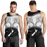 Maori Manaia Men Tank Top, Whakakotahi I Te Aroha - Polynesian Pride