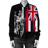 Polynesian Pride Jacket - Hawaii King Flag Bomber Jacket - Polynesian Pride