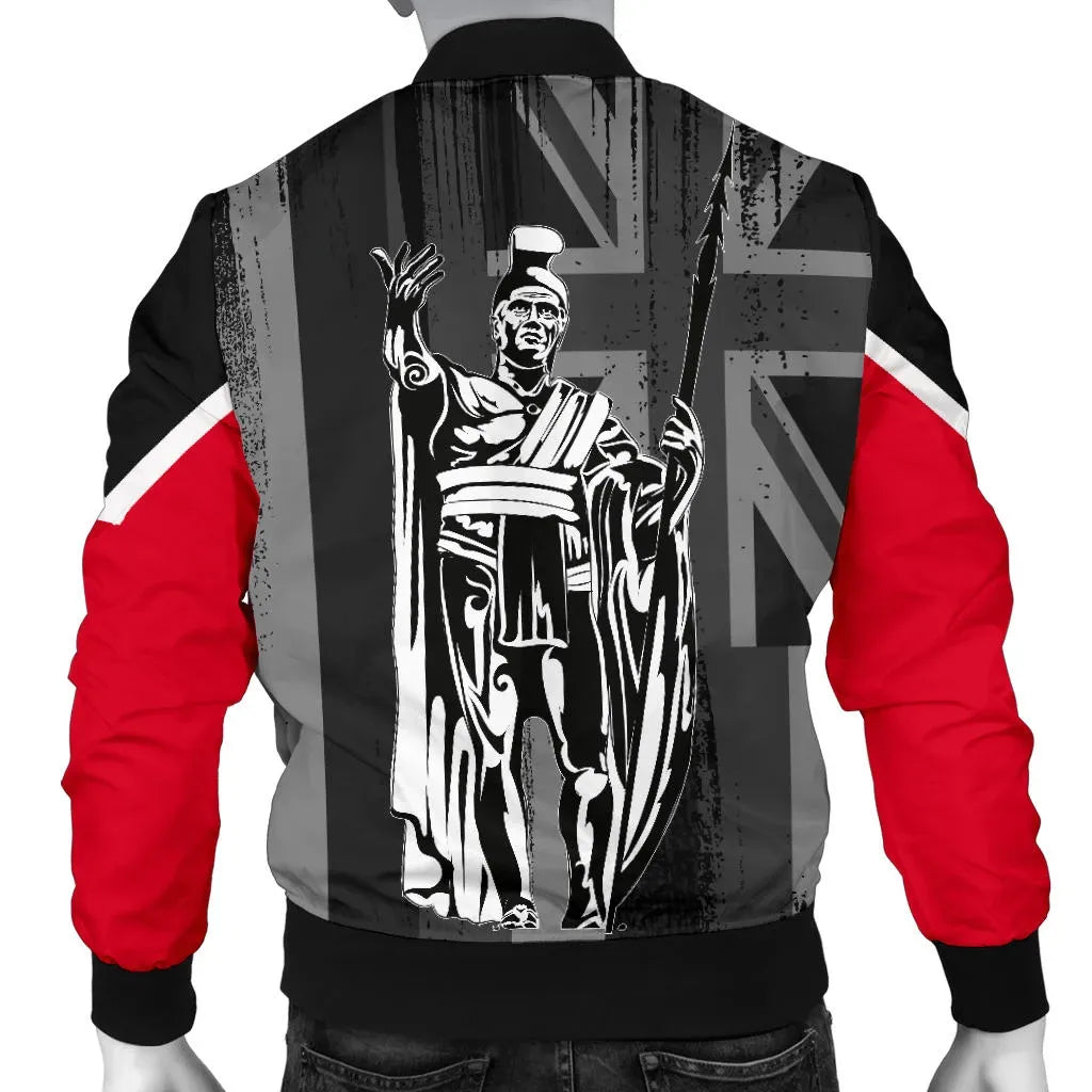 Polynesian Pride Jacket - Hawaii King Flag Men's Bomber Jacket - Polynesian Pride