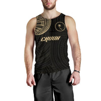 Polynesian Pride Tank Top - Men's Tank Top Hawaii King Kanaka Maoli - Tattoo Style - Polynesian Pride