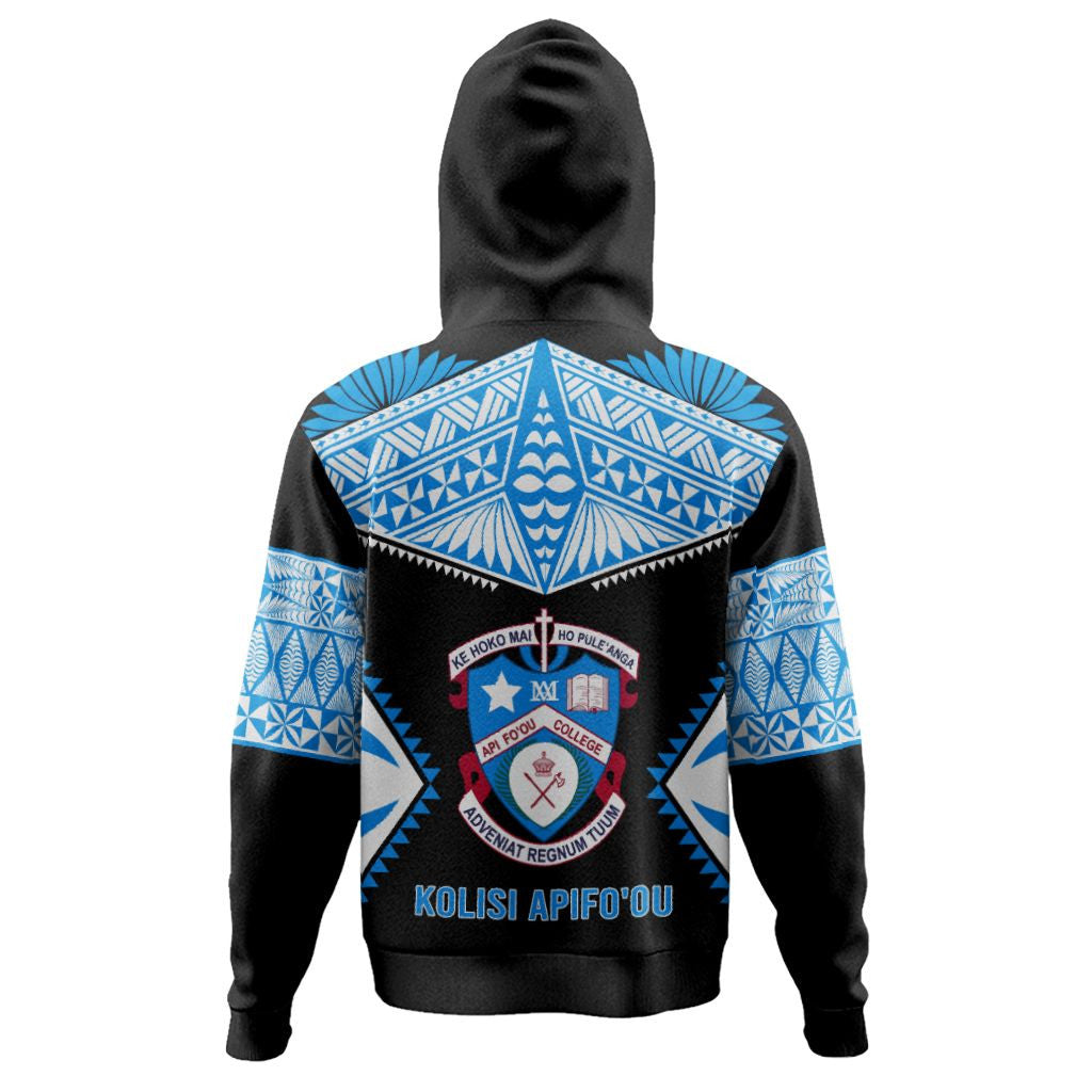 Polynesian Pride Hoodie Tonga Hoodie Tonga Kolisi Apifo ou Zip Hoodie - Polynesian Pride