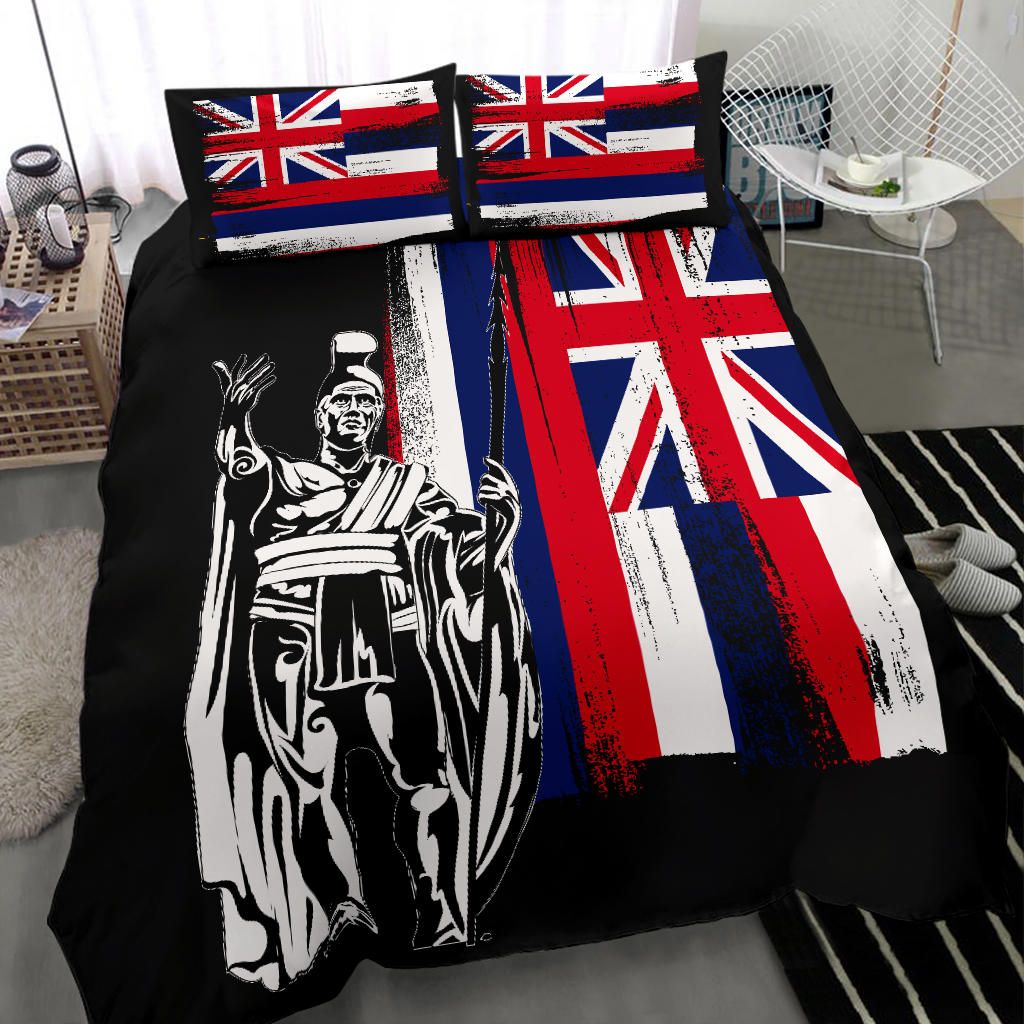 Polynesian Pride Home Set - Hawaii King Flag Bedding Set - Polynesian Pride