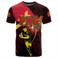 Polynesian Pride T Shirt Papua New Guinea T Shirt Rugby Papuan Pattern Spoto Style - Polynesian Pride