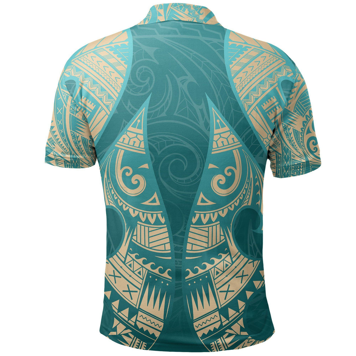 Polynesian Pride Apparel New Zealand Maori Polo Shirt, Hei Matau Tattoo Golf Shirt - Polynesian Pride