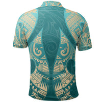 Polynesian Pride Apparel New Zealand Maori Polo Shirt, Hei Matau Tattoo Golf Shirt - Polynesian Pride
