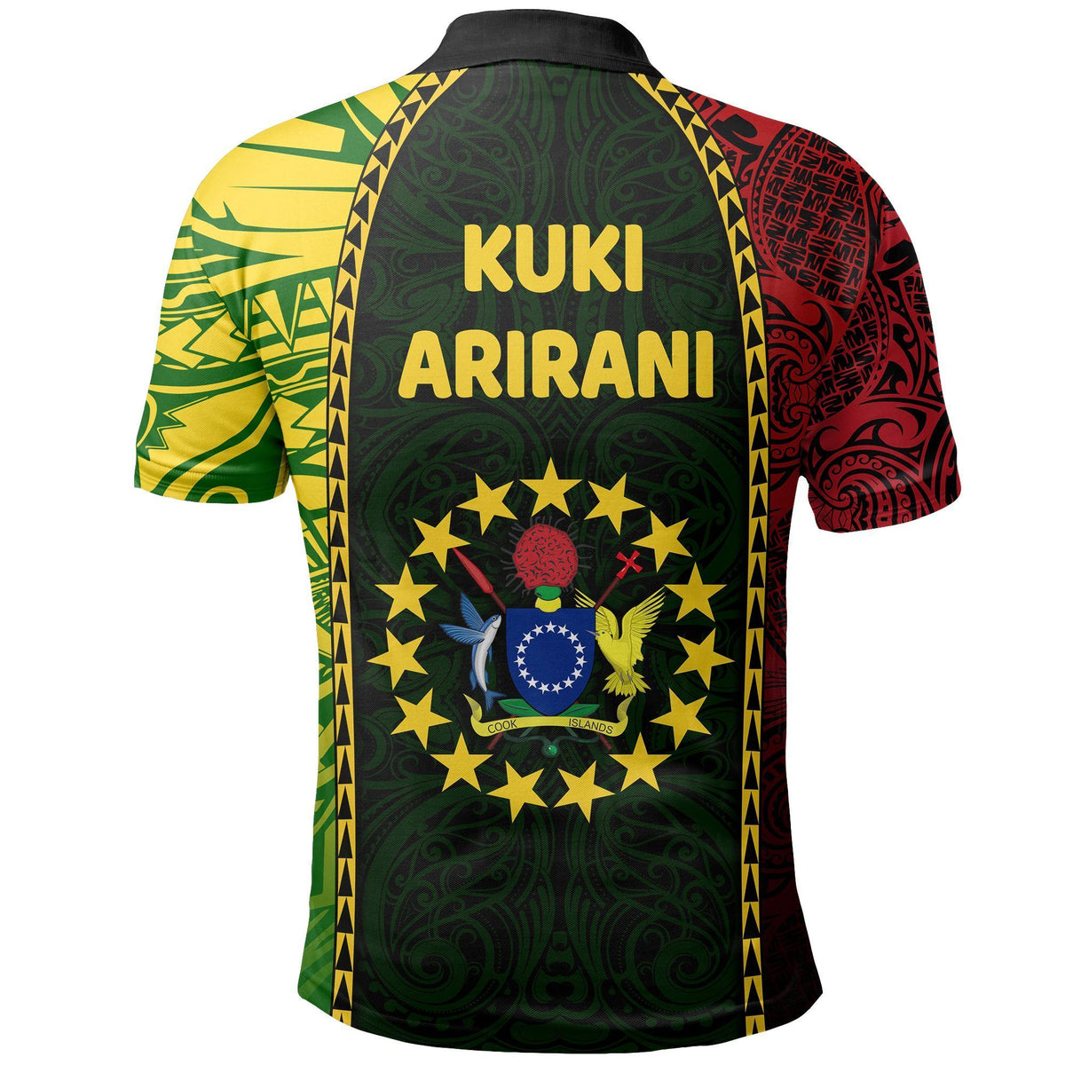 Polynesian Pride Apparel New Zealand Cook Islands Polo Shirt - Polynesian Pride