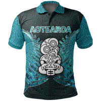 Polynesian Pride Apparel Aotearoa Tiki Polo Shirt With Fern Green Unisex Green - Polynesian Pride