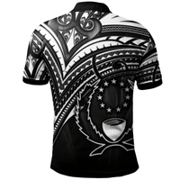 Polynesian Pride Apparel Pohnpei State Polo Shirt Cross Style - Polynesian Pride